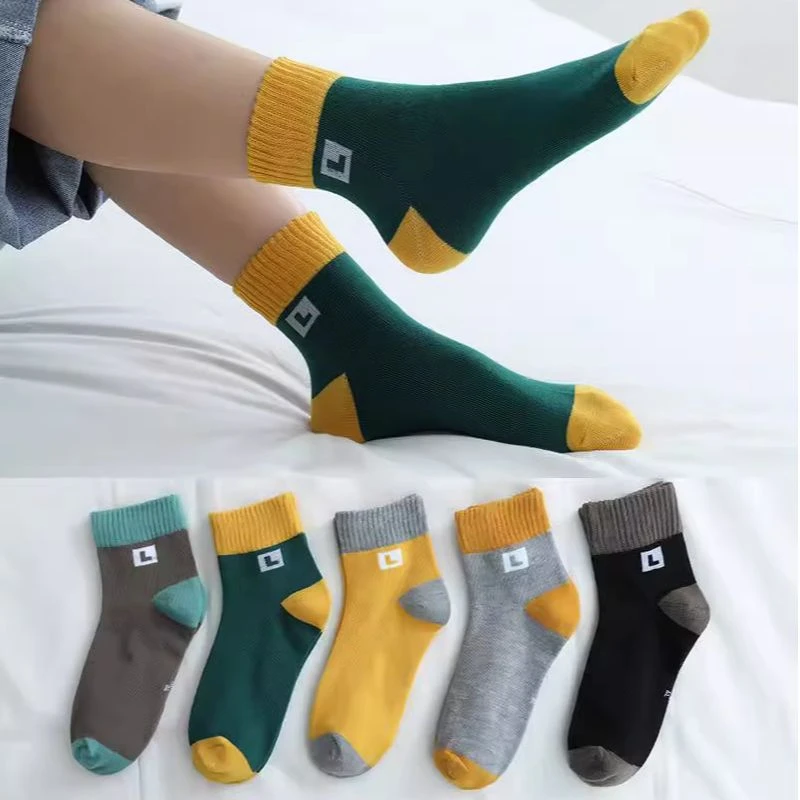 秋冬儿童卡通中筒袜L款男女童袜保暖可爱日常