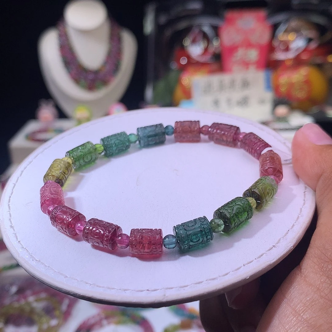 碧玺手链未镶嵌碧玺