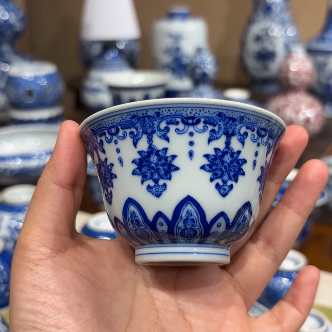 瓷福利杯 花卉杯 福利