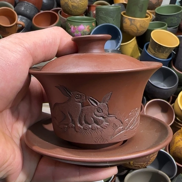 茶杯紫砂全手工制作工艺