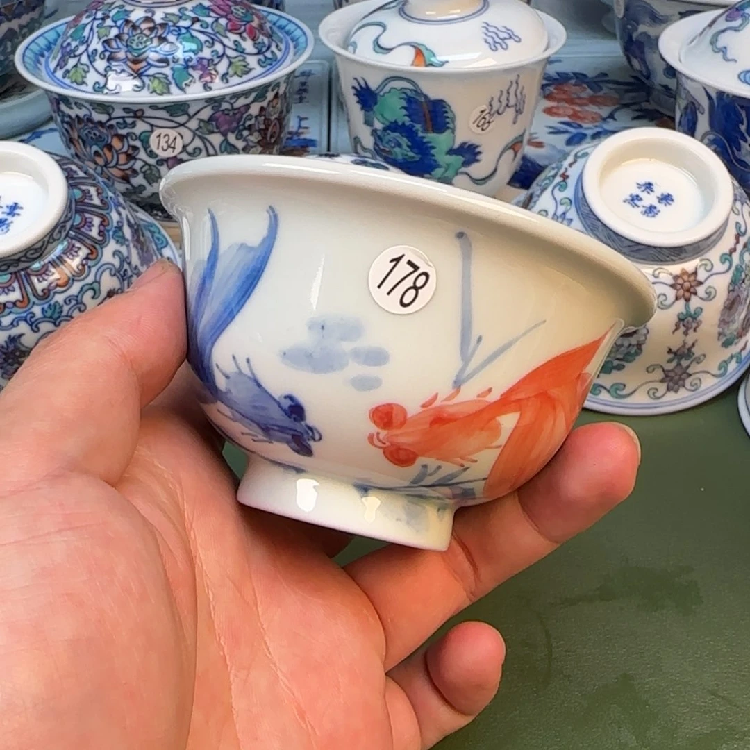 彦祖纯手工手绘茶具178