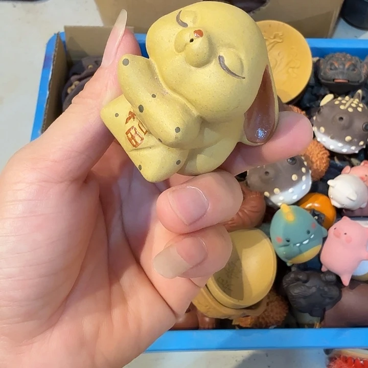 紫砂茶宠雕塑瑕疵茶宠