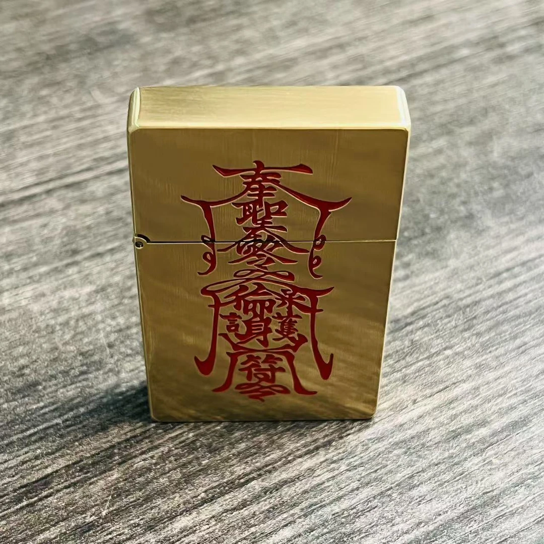 帕伽尼 黄铜 平安符  手工填彩 3500 打火机