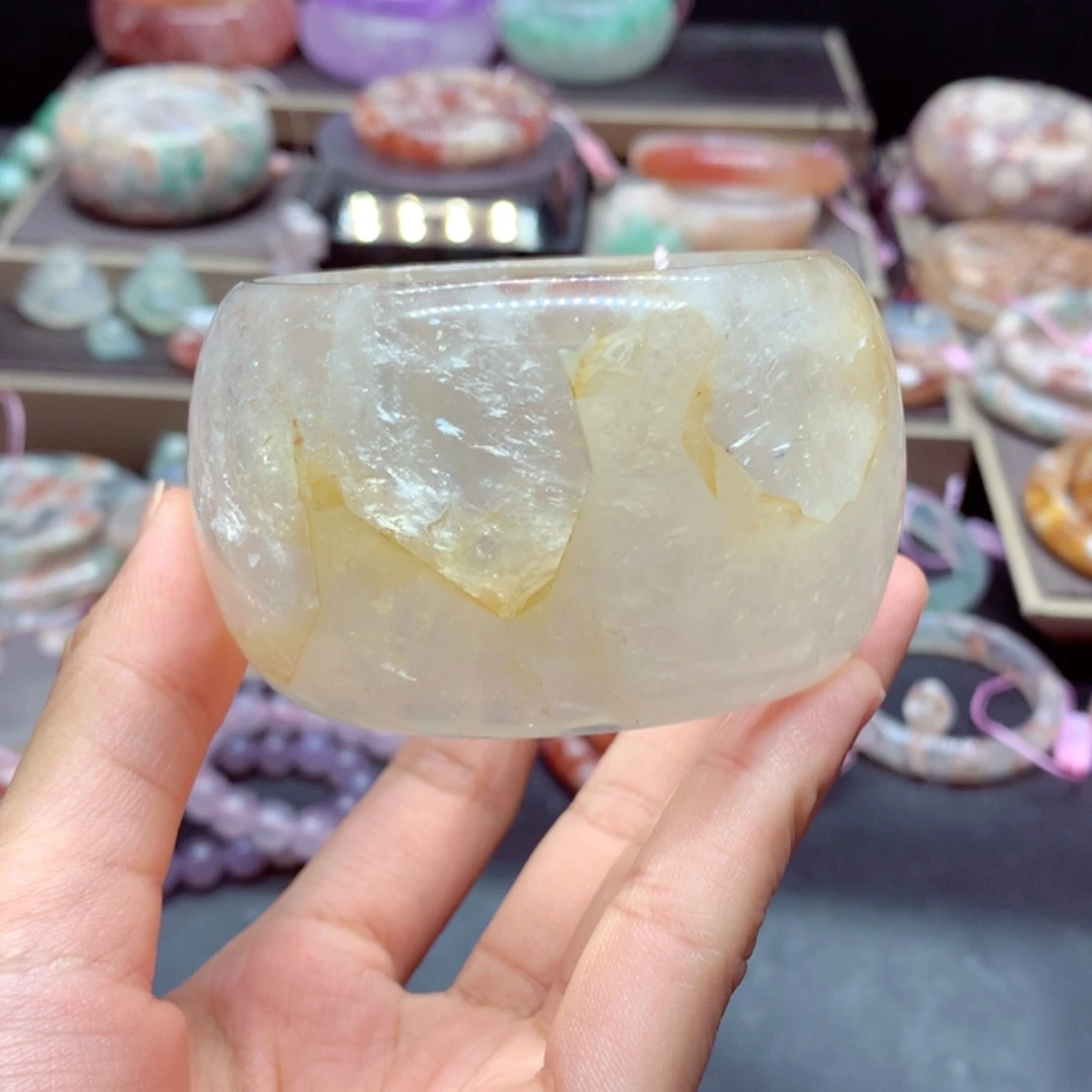 【闪购商品】未镶嵌手镯水晶桂*9