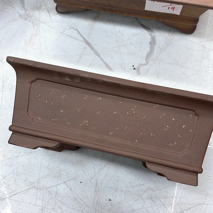 紫砂花盆紫砂的颜色很好看