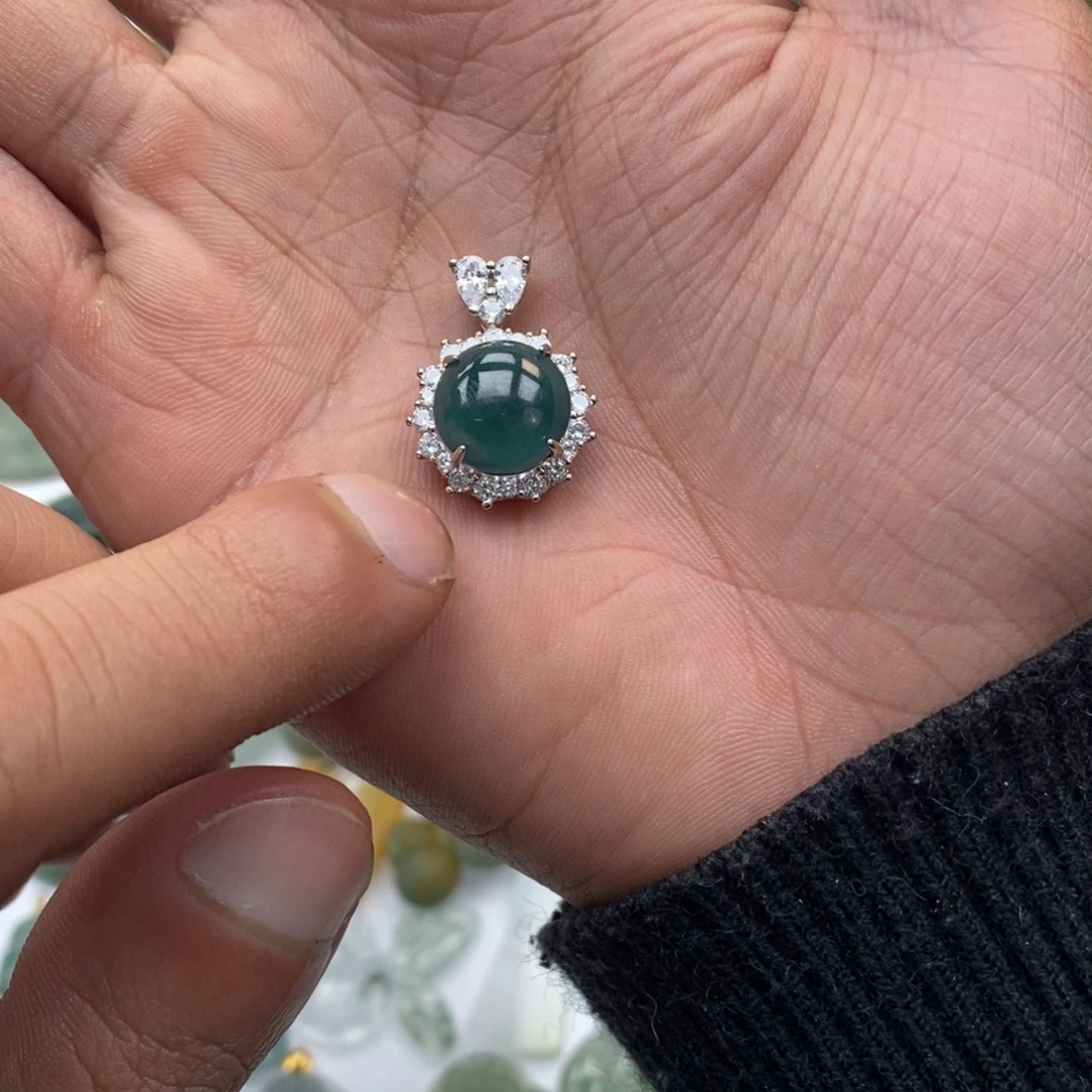 翡翠未镶嵌手链天然a货翡翠47