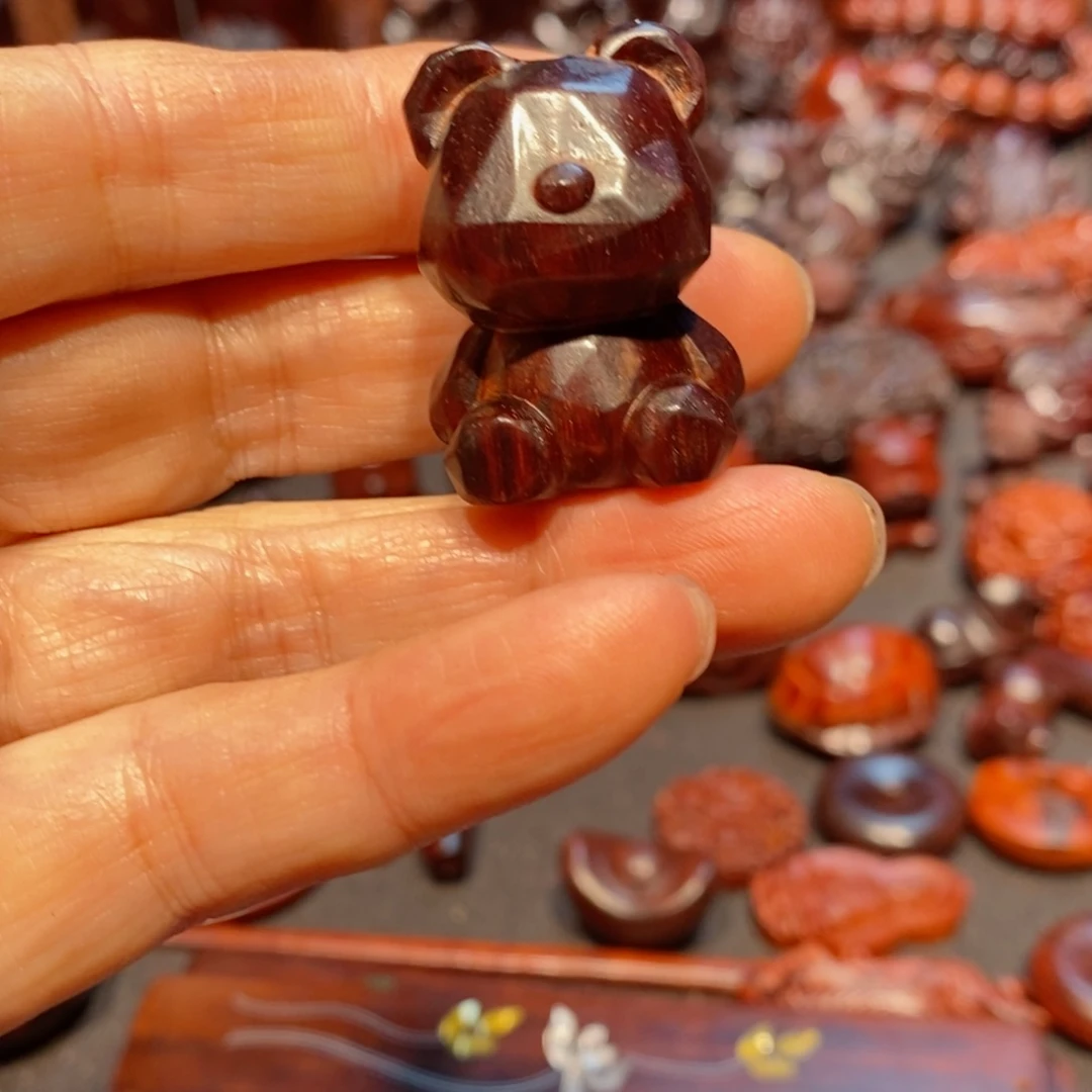 小叶紫檀把件世**舍印度小叶紫檀手把件