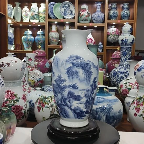 瓶景德镇陶瓷花瓶子子