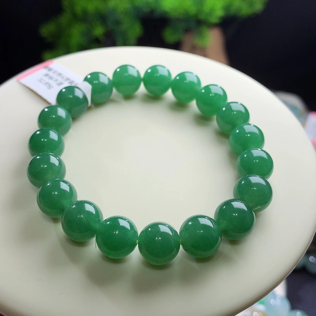 未镶嵌手串翡翠卡10mm