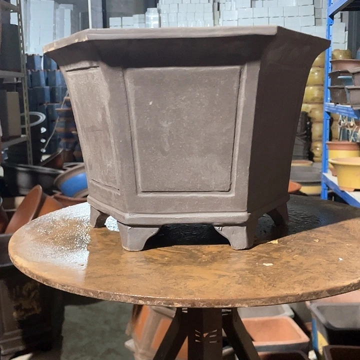 32素面六方花盆花盆