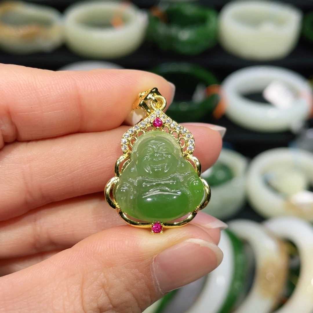 吊坠(不含链)未镶嵌和田玉