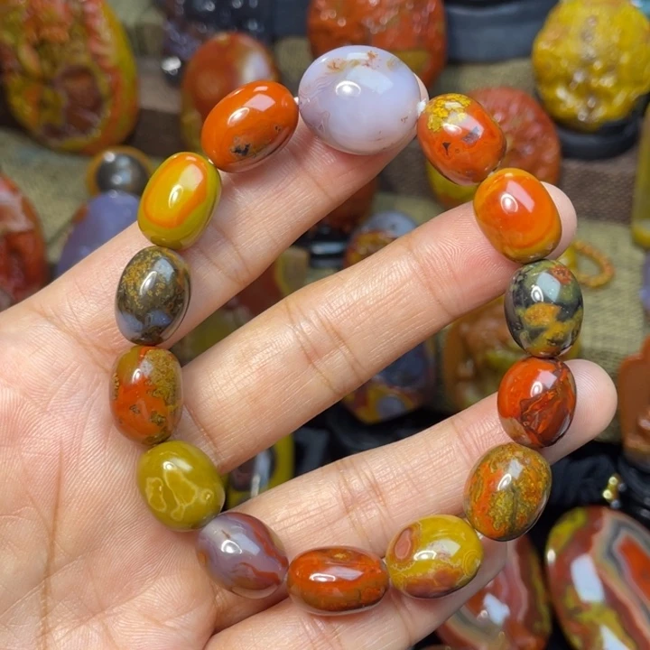 玛瑙/玉髓未镶嵌珠宝奇石品质多宝238