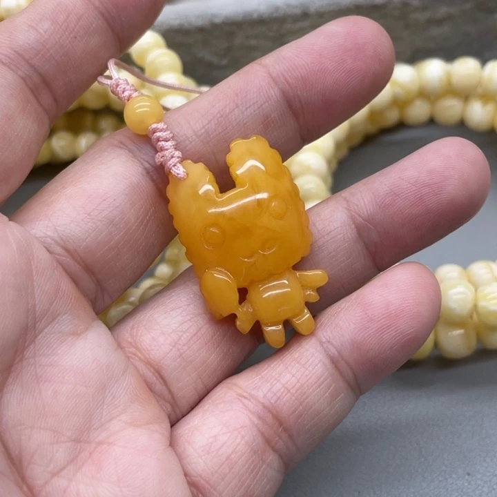 琥珀未镶嵌裸石蜜蜡