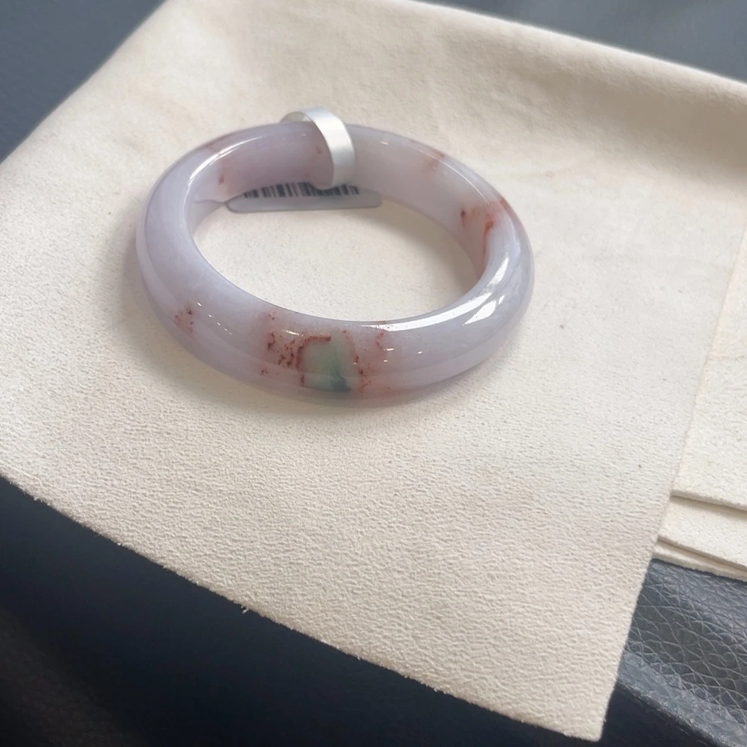 翡翠未镶嵌手镯纹51