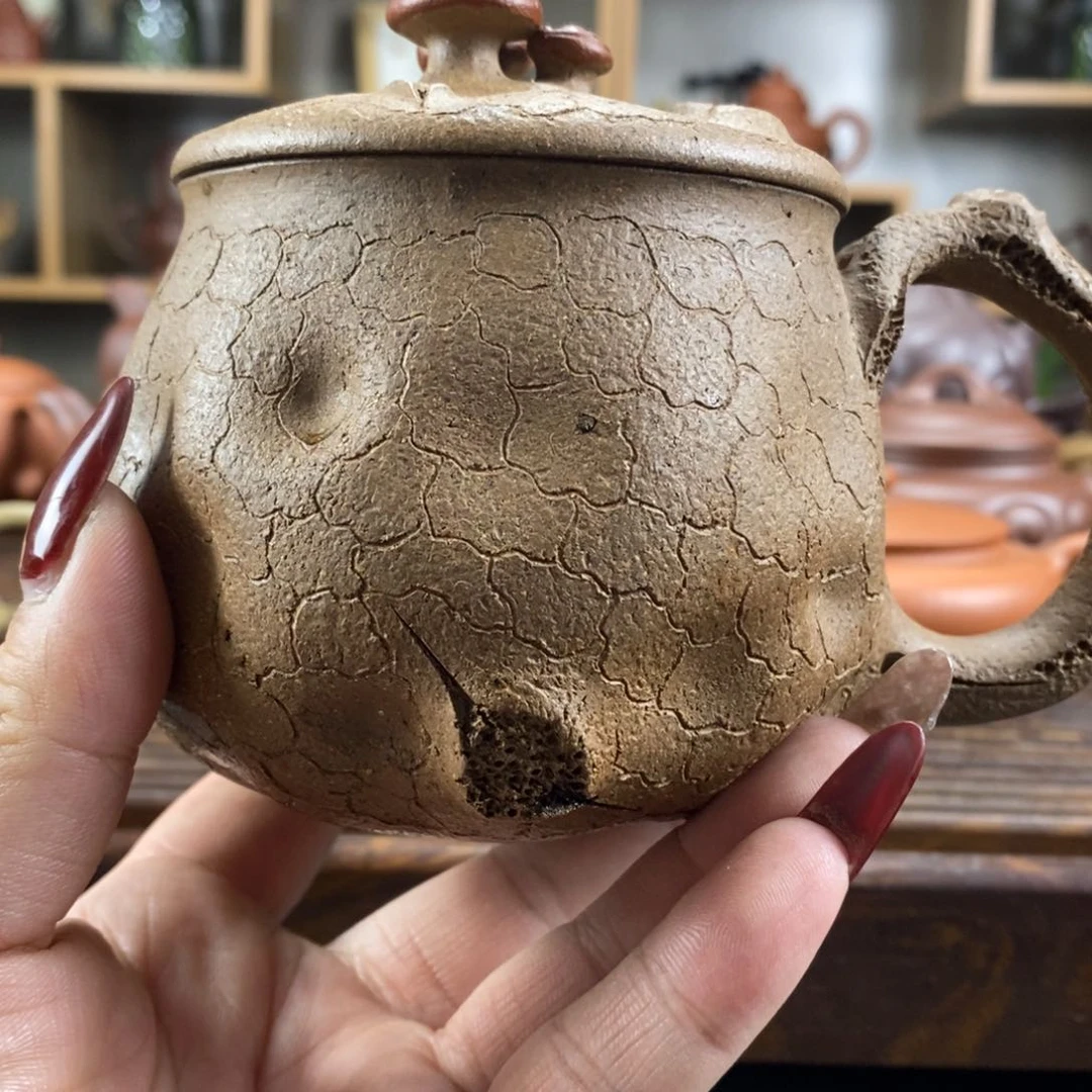 紫砂茶壶守***方原矿紫砂壶