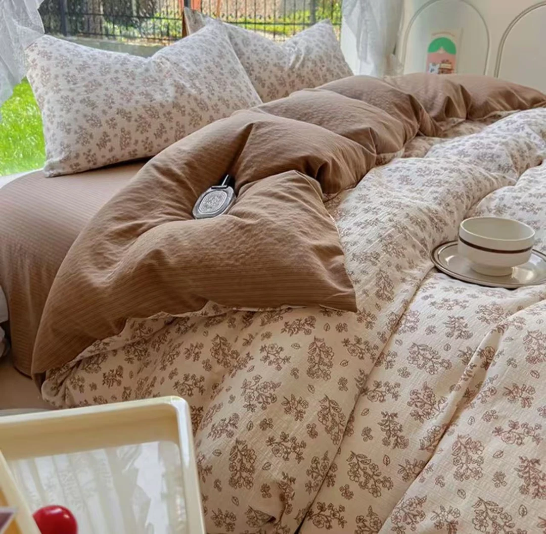 【梦居家纺】清新四件套 亲肤柔软透气