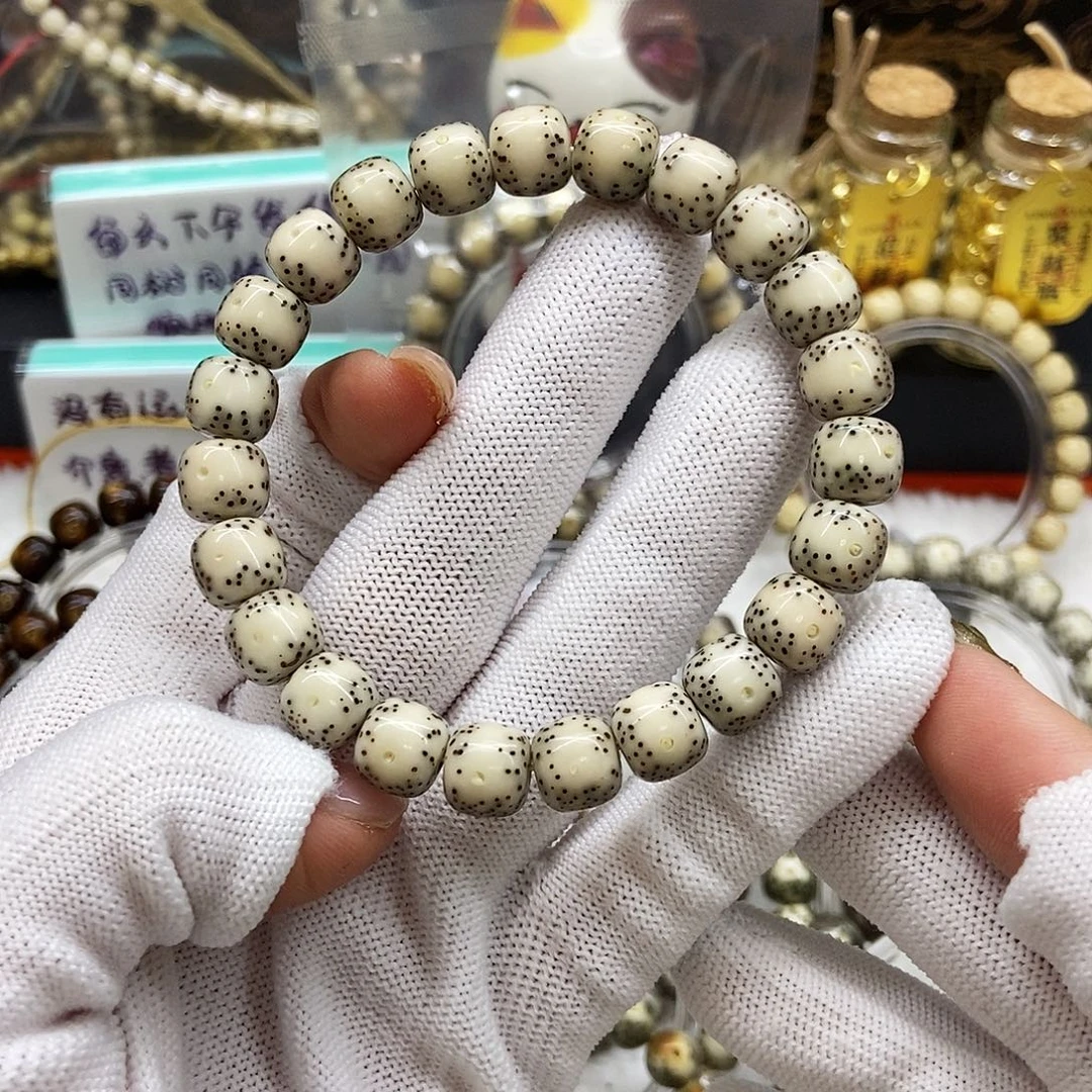 【***】手串星月菩提通体留白