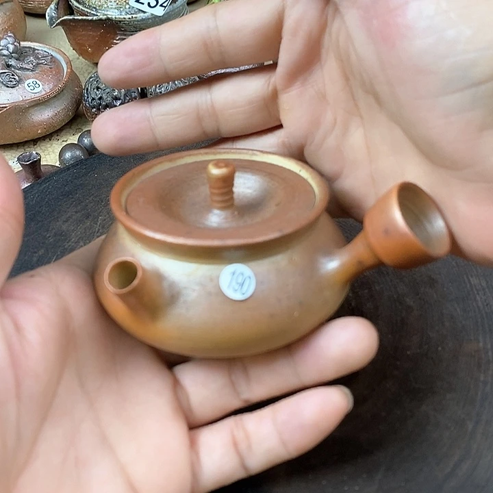 手工粗陶、柴烧茶器