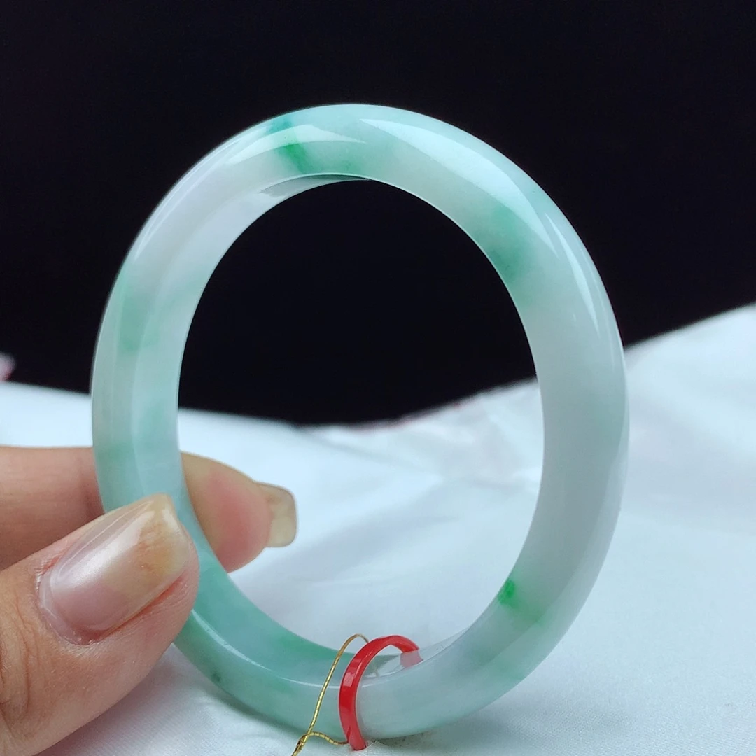 翡翠手镯未镶嵌55圈贵妃 1278