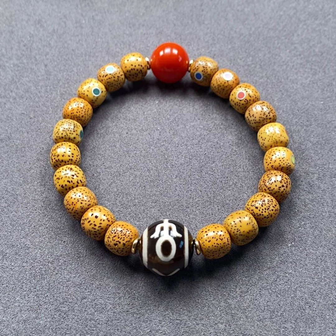 菩提把件未镶嵌星月