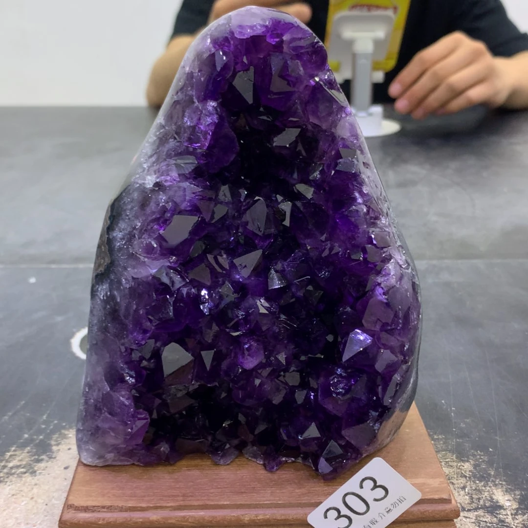 紫晶珠宝半成品未镶嵌紫晶303