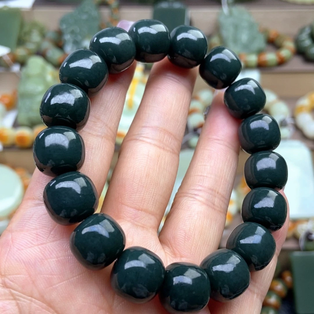 手串未镶嵌透闪石质玉