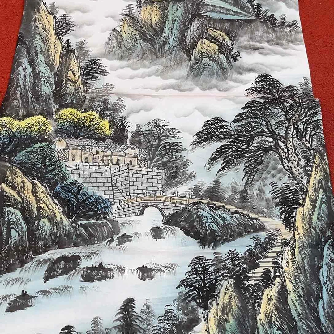 国画手绘国画作品