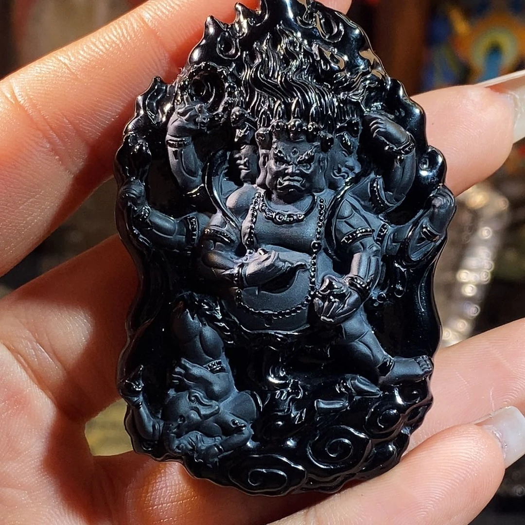 @***爷未镶嵌水晶颈饰吊坠