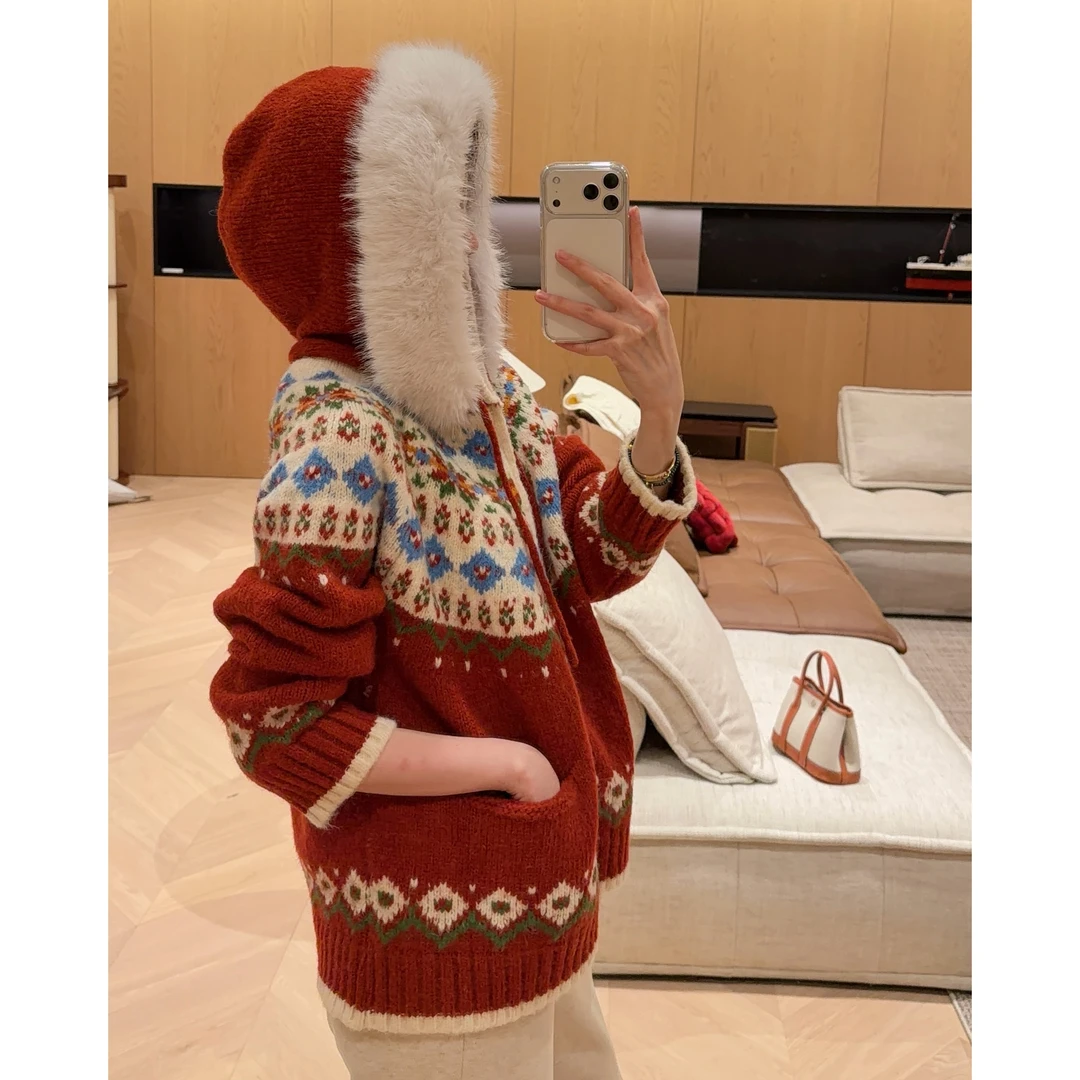 Zwinnie/詹维尼【圣诞快乐】针织外套 XH-WMM202503