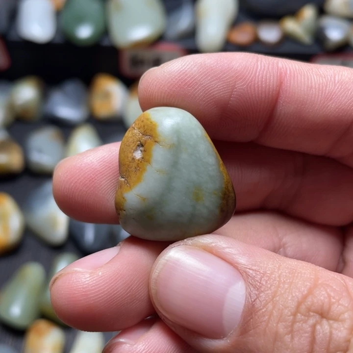 和田玉未镶嵌挂件7