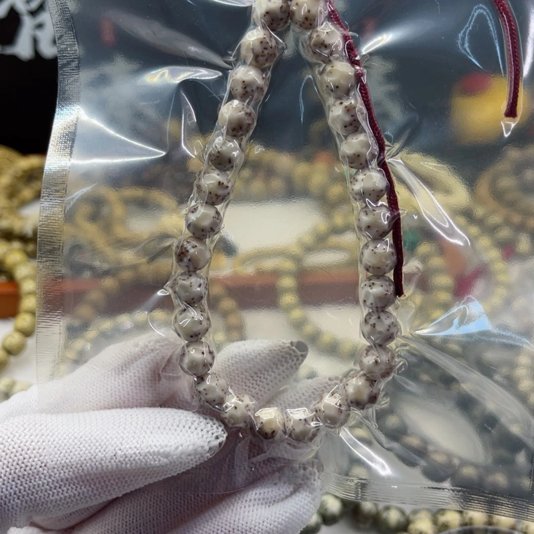 星月菩提手串石玉糯冰8精工无相手持同枝
