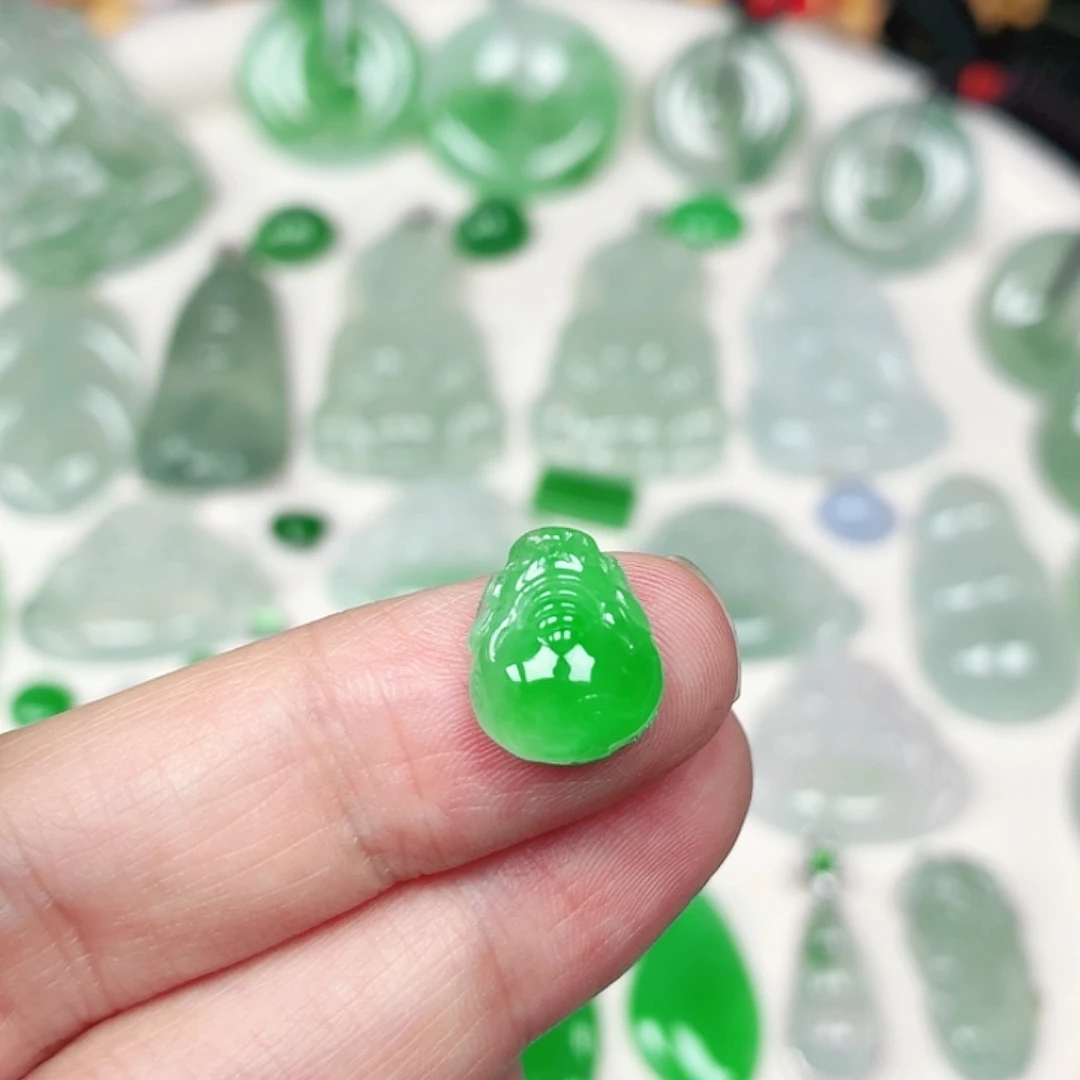 翡翠裸石缅甸天然A货非常