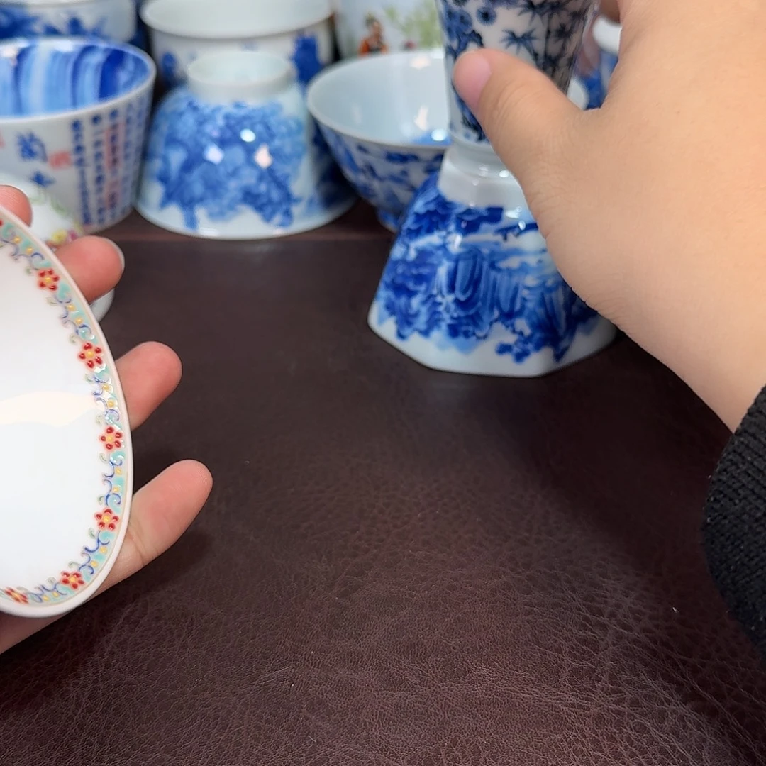 心***现代景德镇陶瓷杯