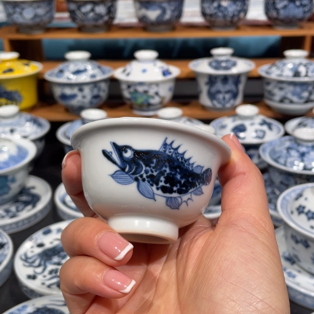 景德镇陶瓷手工手绘