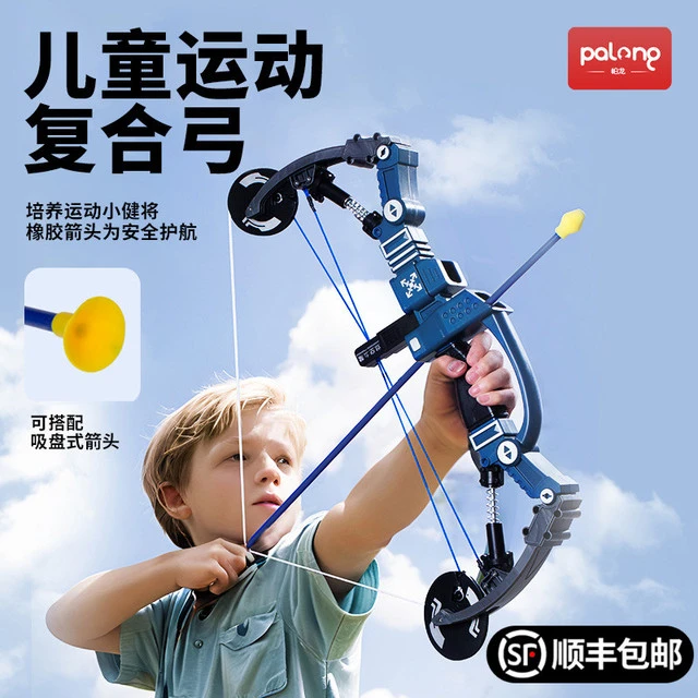 儿童弓箭玩具男孩复合弓射箭套装专业青少年户外运动生日新年礼物
