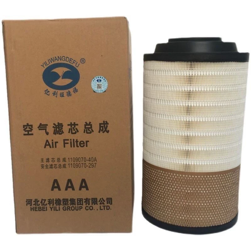 k2337空滤亿利旺德福2337空滤适配解放j6L空滤J5悍威解放龙vh