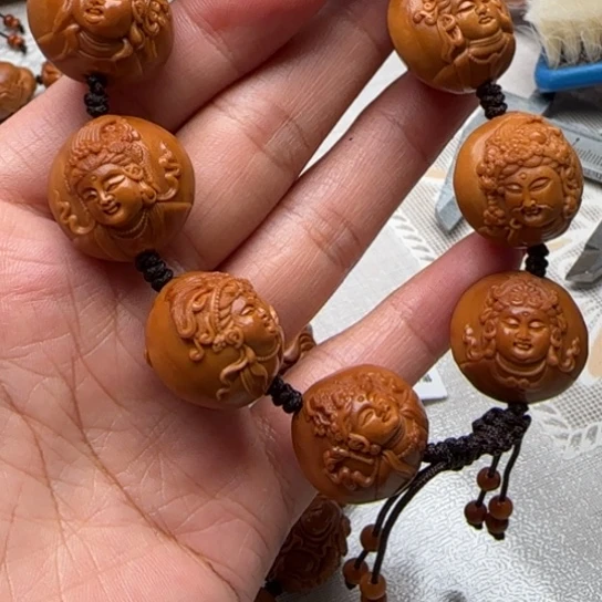 手串橄榄核橄榄雕工艺