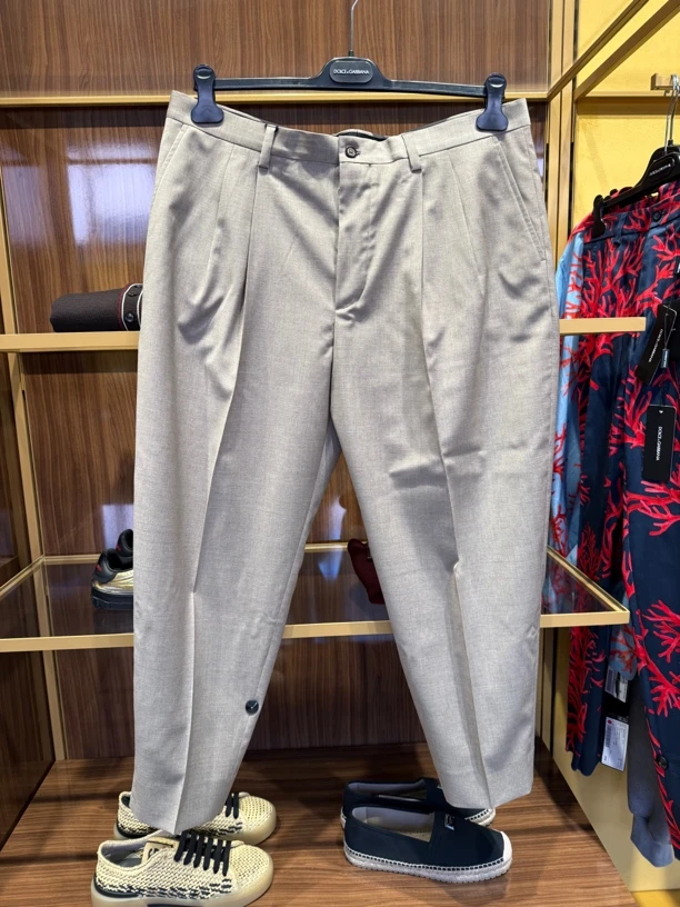 （可可在米兰）D...G折上折夏季大促款白色长裤