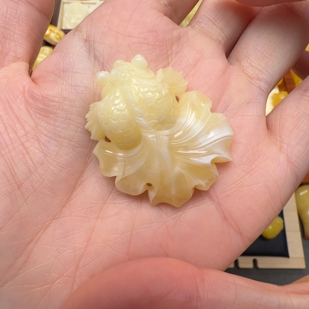 蜜蜡未镶嵌裸石蜜蜡