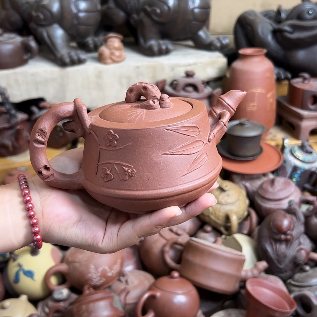 茶壶紫砂原矿紫砂壶