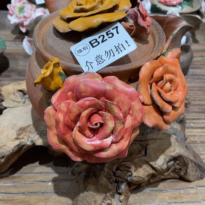 手工制作陶瓷茶具茶杯青蛙