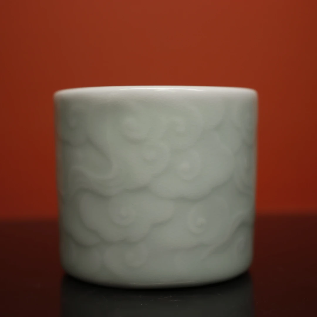 廷怀窑专利釉色玉青釉玉扳指单杯主人杯80汝窑【直播专属】茶杯茶具