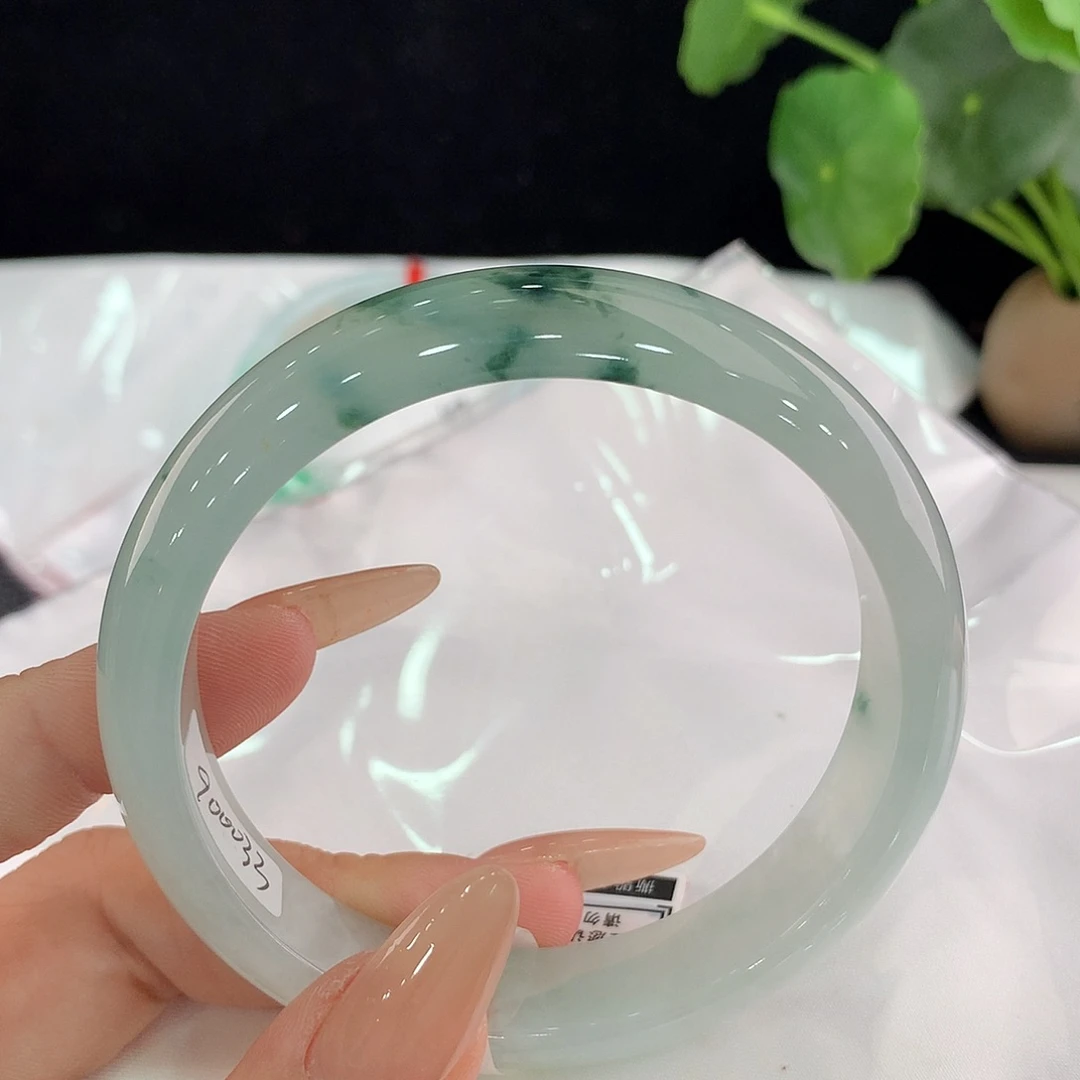 翡翠未镶嵌手镯正60/61