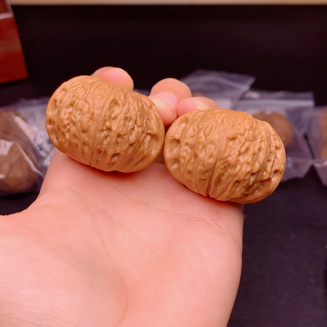 【闪购商品】文玩核桃把件三*铁锤40微修