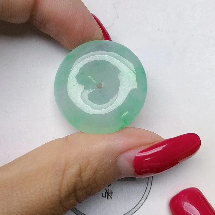 颈饰未镶嵌翡翠天然翡翠