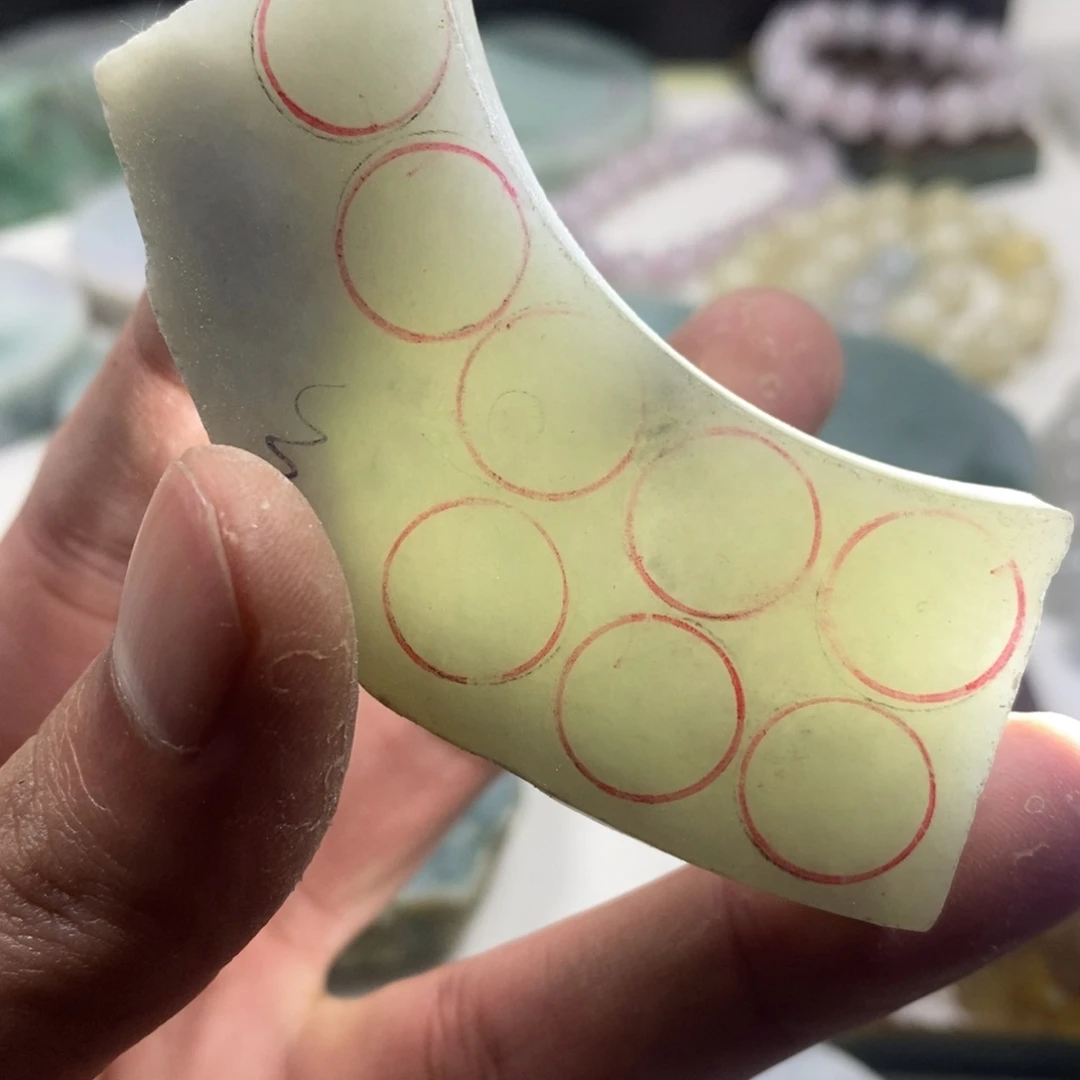 翡翠散珠天然缅甸翡翠a货24