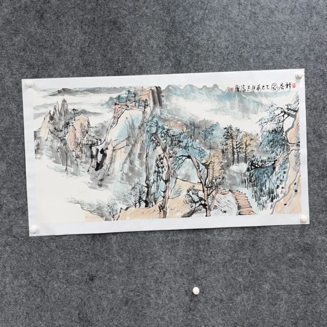 国画国画作品lhw老师人物