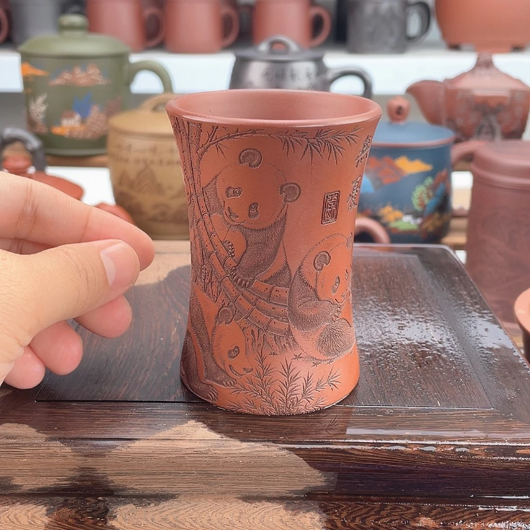 紫砂茶杯高档紫砂茶具套装