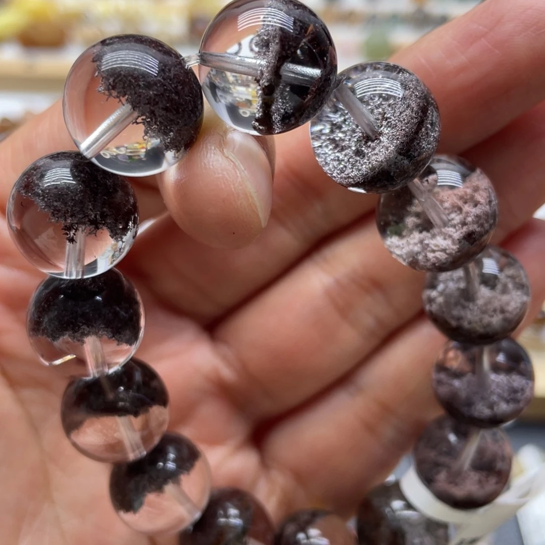 未镶嵌手链水晶紫幽灵