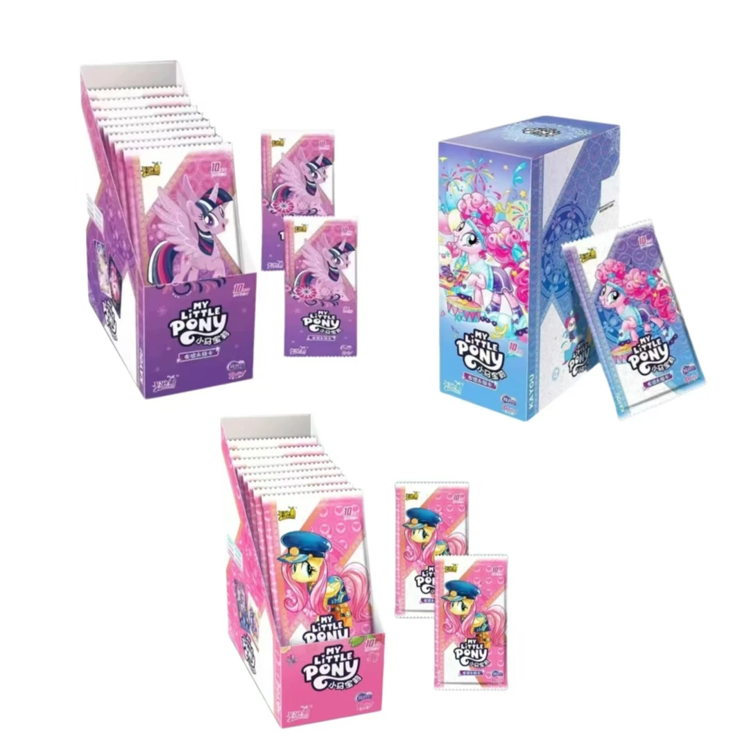 【吃吃/大胃王】卡游小马宝莉辉月包四、五、六弹SC卡牌潮玩盲盒代拆